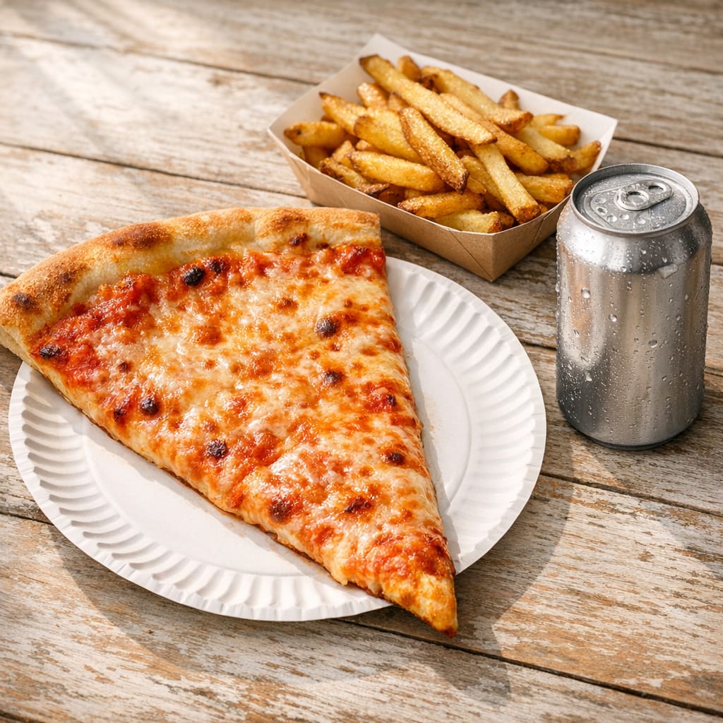 Jumbo Slice Lunch Combo